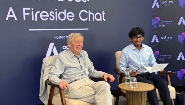 Adam Hub Hosts Lord Dubs for Conversation on Refuge, Service and Moral Responsibility