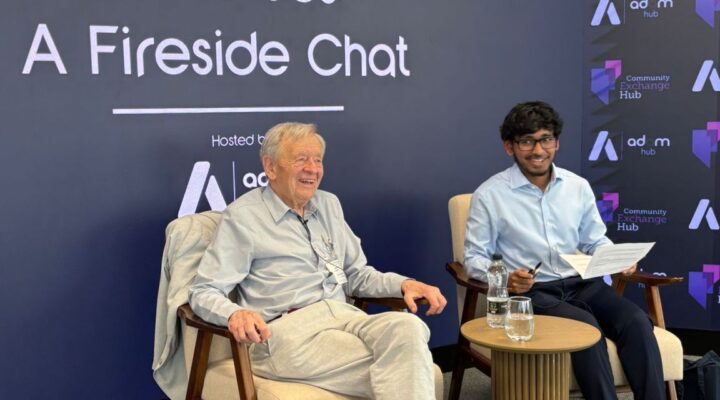 Adam Hub Hosts Lord Dubs for Conversation on Refuge, Service and Moral Responsibility